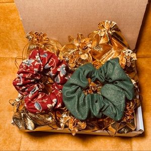 Scrunchie 12 Day Advent Calendar Christmas Colors